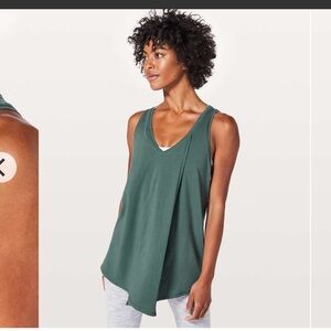 Lululemon Knot A Problem Tank
Graphite Green